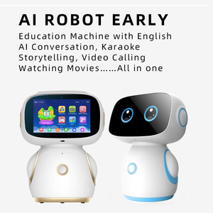Robot d'éducation précoce intelligent à IA avec fonctions de conversation <span class=keywords><strong>en</strong></span> <span class=keywords><strong>anglais</strong></span> par IA, d'appels vidéo et de racontage d'histoires pour la maternelle - International - Product Image 4
