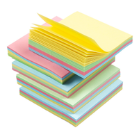Note autocollante Portable Simple de haute qualité couleur de taille personnalisée pour l'école bureau d'affaires nouvelle tendance papier de reliure à feuilles mobiles