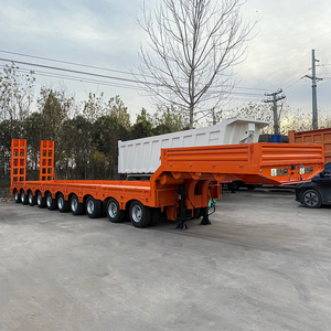 Semi-<span class=keywords><strong>remorque</strong></span> surbaissée multi-essieux à suspension pneumatique, personnalisable, à prix avantageux, avec plateau extensible <span class=keywords><strong>de</strong></span> 25 m, à vendre - Product Image 6