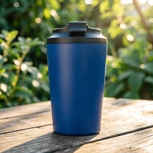 Tazas de viaje personalizadas de acero inoxidable de 12 oz (380 ml), tazas de café de doble pared con aislamiento al vacío, mayoristas de tazas de viaje de acero inoxidable. - Product Image 4