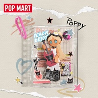 Vente en gros de figurines POP MART Peach Riot Music on the Go Series Building Block Charm Blind Box, accessoires mignons et de collection