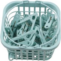 Petites pinces à linge en plastique PP, lot de 30, avec crochets en acier inoxydable, clips de séchage coupe-vent, pour armoire, salon, cuisine, extérieur
