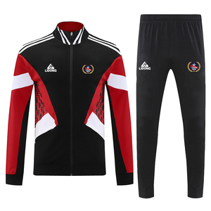 2025ชุดกีฬาผู้ชายแขนยาวมีซิปเสื้อเทรนนิ่งกีฬาเสื้อวอร์มกลางแจ้งโลโก้ตามสั่ง - Product Image 2