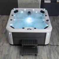 Jacuzzi de Lujo con 38 Jets y Calefacción de Temperatura Constante, Acrílico, Independiente, para Exteriores, Spa de Hotel