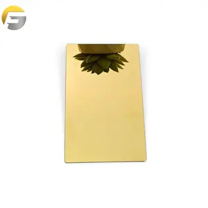 M09 High Quality 316 Decorative Gold Stainless Steel Sheet 304 18k Stainless Steel Sheet Metal Backsplash