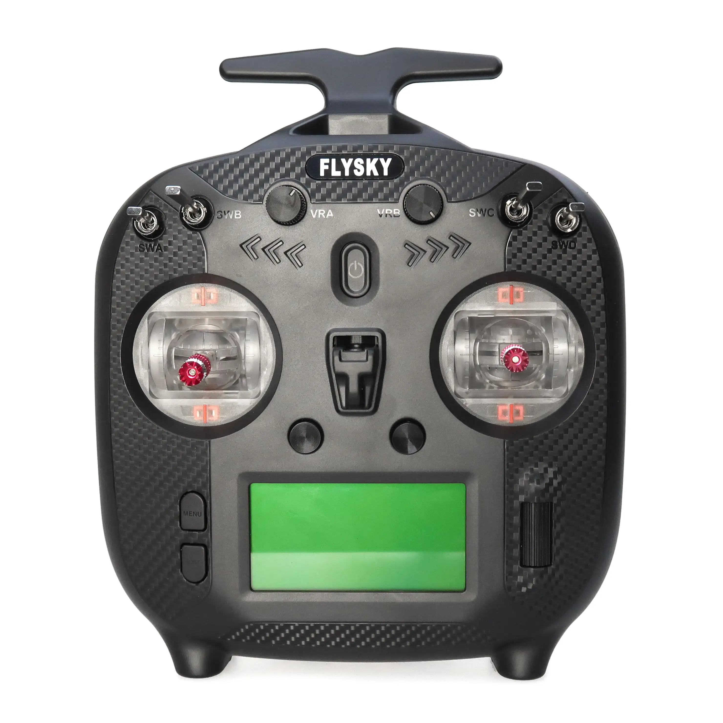 FLYSKY FS-ST8 2.4G 10CH ANT RGB Assistant 3.0 Radio Transmitter with FS-SR8 Receiver for RC Airplane Car Boat Robot FPV Drone