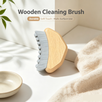 Cepillo de Masaje Facial de Madera de Haya con Cerdas, Herramienta de Belleza para el Cuidado de la Piel, Drenaje Linfático, Contorno Facial