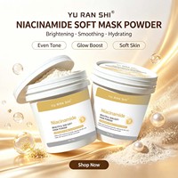 Masque en poudre JMFREE Soft 500g à la niacinamide, éclaircissant, anti-taches, qualité spa, OEM, marque privée