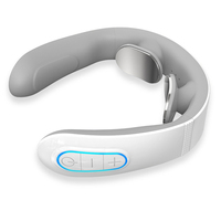 Masseur électrique portable pour le cou et les épaules, avec vibrations TENS et chaleur, pour soulager la fatigue - Vente flash