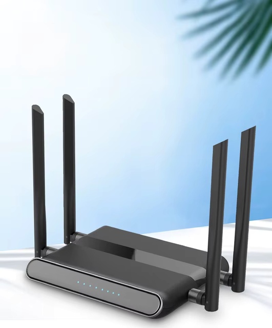 3G/4G CPE with Dual-Mode Dual-SIM Card Wireless Router 300Mbps Plug and Play Smart Traffic Overlay  WE5928 Customized