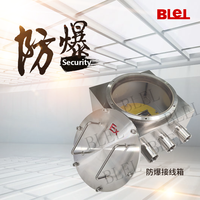 BLEL nuevo modelo de seguridad a prueba de explosiones caja de conexiones impermeable 304 acero inoxidable a prueba de explosiones caja de terminales de cámara