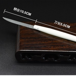 Cloud Blade Ear <b>Cleaning</b> Knife 5.5Cm Blade 10.5Cm Handle Stainless Steel Professional Ear <b>Scraper</b> Tool For Earwax Removal - Product Image 2