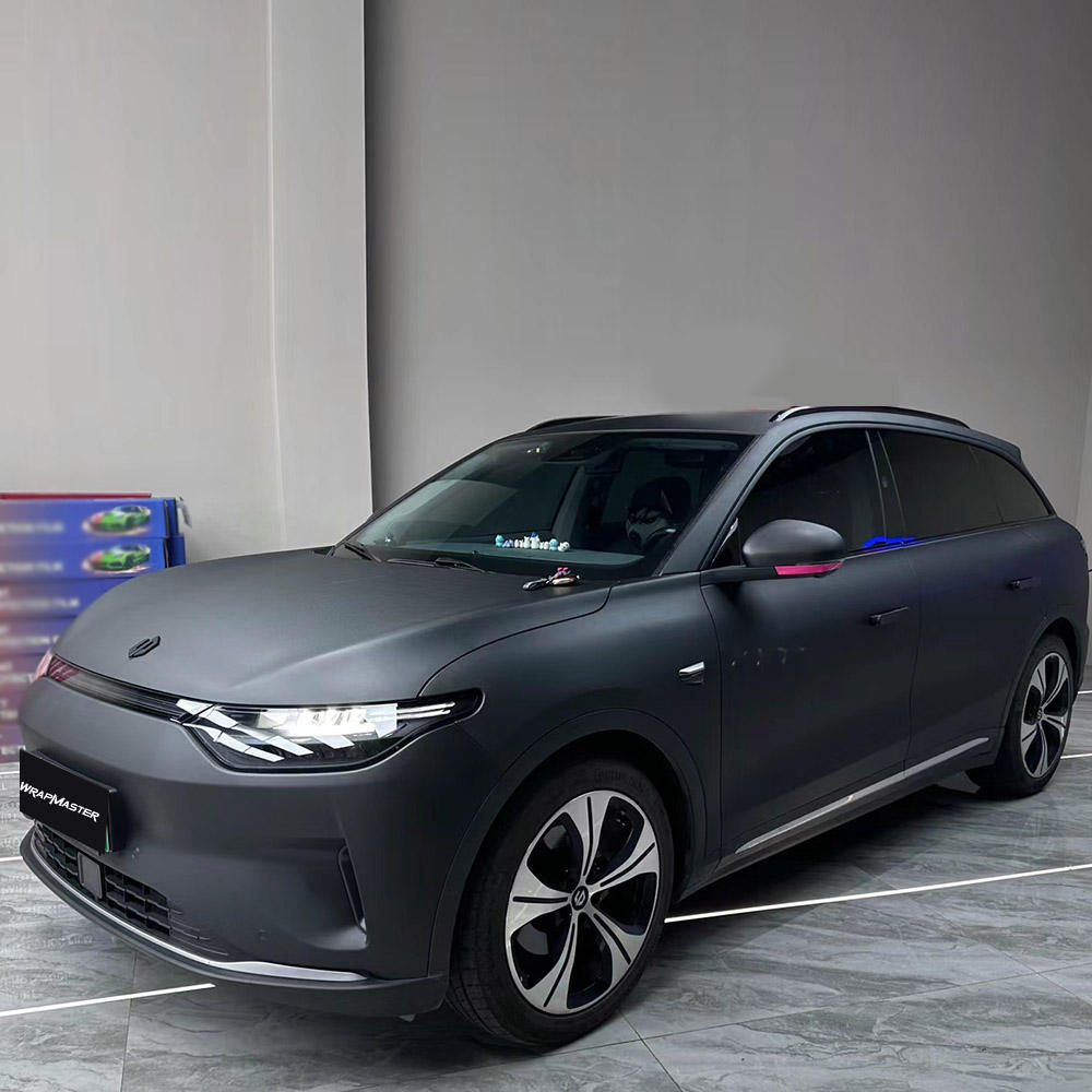 pet matte frosted black