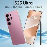 Smartphone S25 Ultra 5G Layar AMOLED RAM 16GB ROM 1TB Kamera AI 108MP Baterai 8800mAh Pengisian Daya 65W