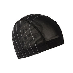 Bonnet dôme élastique extensible 4x4 5x5 13x4, doux <span class=keywords><strong>pour</strong></span> la peau, respirant, noir, <span class=keywords><strong>pour</strong></span> la confection <span class=keywords><strong>de</strong></span> perruques, <span class=keywords><strong>filet</strong></span> à perruque en maille respirant <span class=keywords><strong>pour</strong></span> la couture - Product Image 1