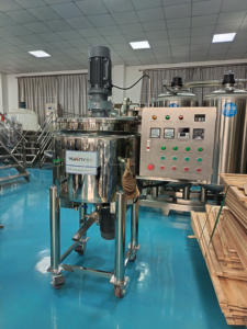 Mezclador Homogeneizador <span class=keywords><strong>de</strong></span> 150L con Chaqueta para la Elaboración <span class=keywords><strong>de</strong></span> <span class=keywords><strong>Salsa</strong></span> <span class=keywords><strong>Tabasco</strong></span>, <span class=keywords><strong>Salsa</strong></span> <span class=keywords><strong>de</strong></span> Champiñones, <span class=keywords><strong>Sriracha</strong></span> y Mayonesa para los Campos Cosmético, Alimentario y Químico - Product Image 5