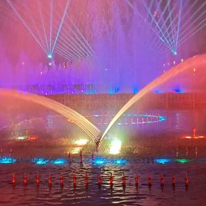 Fontaines d'eau décoratives pour jardins extérieurs, bassins et piscines, avec jets <span class=keywords><strong>de</strong></span> fontaine à eau dansante musicale Seagull Swing - Product Image 4
