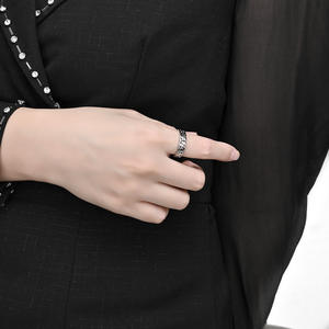 Nordic Viking Triangle Knot <b>Titanium</b> Steel <b>Ring</b> Rose Gold Unisex Fashion <b>Ring</b> Geometric Design Index Finger Jewelry Gift - Product Image 4