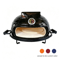 Grill Kamado portable de 12 pouces au design exclusif pour table, idéal pour un cadeau d'Halloween
