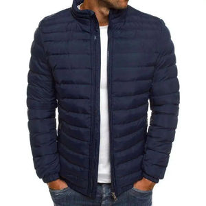 Chaqueta de plumón transpirable para hombre, nueva marca, personalizada, chaqueta de burbujas, chaqueta de plumón transpirable y cómoda. - Product Image 2