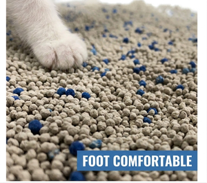 Litière pour chat en bentonite de qualité supérieure, forte absorption, sans poussière, minérale naturelle, contrôle des odeurs, fournisseur en gros d'usine OEM - Product Image 2