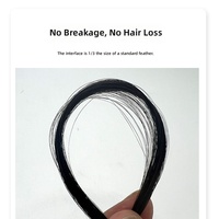 Extensions de cheveux humains européens à micro-anneaux 6D, coupe plume, cuticules alignées, lisses, Remy, grade 10A, 12 pouces, double trame machine