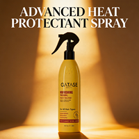 Spray Protettivo Termico Nutriente e Riparatore Gatase Private Label con Cheratina e Olio di Jojoba, Trattamento Anti-Crespo per la Cura e lo Styling dei Capelli