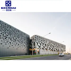 Hot Sale Industrial Design Steel Facade Panels for Exterior Curtain Wall and Cladding for Home and Hotel Decoration