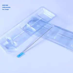 ISO 10993 Nuevo diseño Ultra-Clear Clinical Packaging Medical Blister Tray para instrumentos de laboratorio