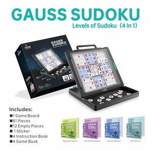 Puzzle jouets lien Cube bricolage bloc de construction ensemble jouets éducatifs pour enfants ABS plastique Gauss <span class=keywords><strong>Sudoku</strong></span> (<span class=keywords><strong>4</strong></span> niveaux en 1) tige - Product Image 2