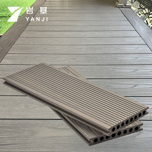 Dalles de terrasse en composite WPC antidérapantes pour extérieur, imitation <span class=keywords><strong>teck</strong></span> et bois-plastique - Product Image 1