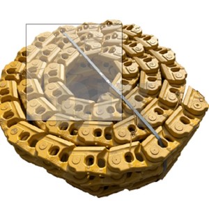Escavatore cingoli PC200 SK200 SH200 CAT320 <span class=keywords><strong>ZX230</strong></span> PC300 E330 SK350 EX400-5 pista di collegamento pista catena - Product Image 4