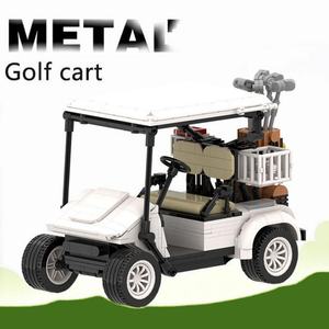 Modèle de construction de terrain de golf Masterpieces M24003, jouet miniature, chariot d'entretien de golf, plastique ABS, jouet éducatif pour enfants - Product Image 3