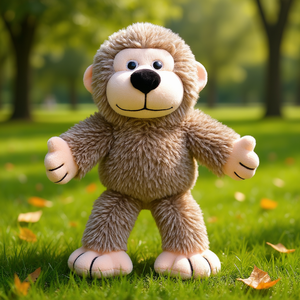 Juguete de Peluche de Mono de 24 cm para Mascotas, Animal de Peluche Suave - Product Image 3