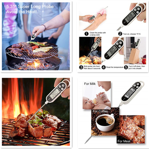 <span class=keywords><strong>Thermomètre</strong></span> alimentaire TP300, <span class=keywords><strong>thermomètre</strong></span> numérique pour la cuisine, l'eau, l'huile, la viande, la cuisson, la sonde alimentaire, le barbecue, le four électronique, les outils de cuisine - Product Image 5