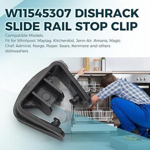 Dishwasher Baffle <b>Clip</b> W11545307 For Whirlpool Maytag KitchenAid Plastic Replacement Part Home Use - Product Image 4