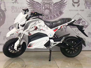 Moto de course électrique à batterie lithium 72V 30Ah 1500W haute vitesse pour la vente en gros - Product Image 3