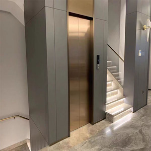 Thang Máy chở khách 400kg sang trọng nhà thang máy 2 tầng tải 4 người sử dụng biệt thự trong nhà thang máy ngoài trời cho nhà - Product Image 2