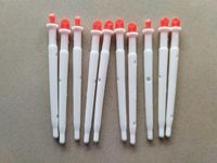 Nouveau bouchon de tétine en plastique pour mamelon de vache, non toxique, en PP/TPE, 67mm*3mm, anti-éjaculation de lait pour vaches et animaux laitiers