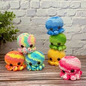 Gran oferta, <span class=keywords><strong>pulpo</strong></span> <span class=keywords><strong>de</strong></span> <span class=keywords><strong>ganchillo</strong></span> hecho a mano colorido <span class=keywords><strong>para</strong></span> niños, regalos, <span class=keywords><strong>pulpo</strong></span> <span class=keywords><strong>de</strong></span> algodón 100%, animales marinos <span class=keywords><strong>de</strong></span> <span class=keywords><strong>ganchillo</strong></span>, juguetes sonajeros <span class=keywords><strong>para</strong></span> bebés - Product Image 2