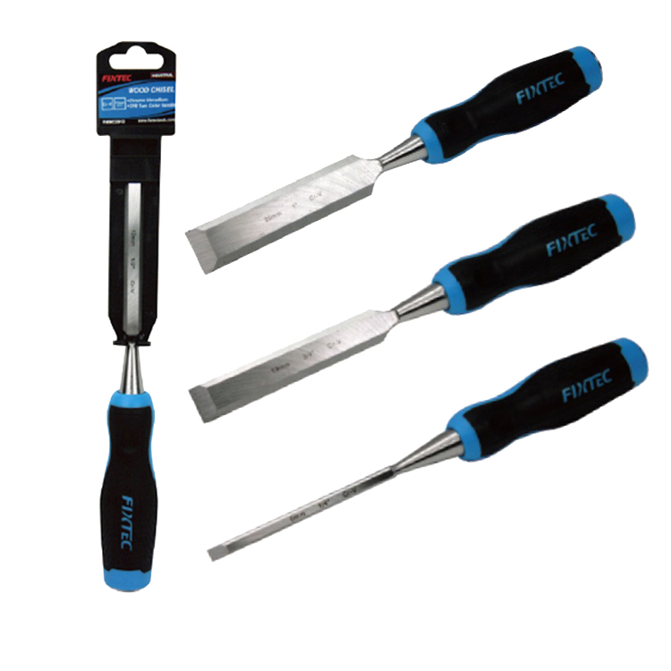 Ручные инструменты FIXTEC, набор резцов по дереву разных размеров