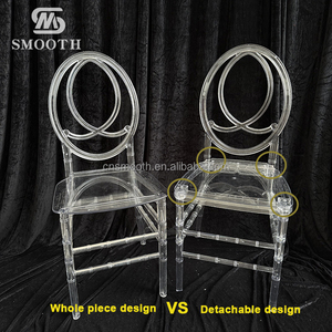Sedia Trasparente Impilabile SMOOTH, Best Seller, Sedia Chiavari Smontabile in Acrilico per Matrimoni, Hotel, Banchetti ed Eventi - Product Image 5