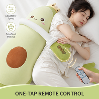 Coussin-oreiller unisexe en coton PP et polyester, modèle Avocado King, pour le sommeil, avec fonction de massage et de compression des jambes, hauteur 100-150 cm