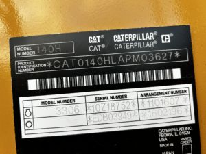 Motor <strong>Grader</strong> Equipment CAT 140H High Efficiency Used Cateroillar 140H Wheel Motor Land <strong>Grader</strong> - Product Image 6