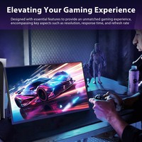 Monitor Portátil de 18.5 Pulgadas, 100Hz, IPS 1080p, USB C HD, Disponible en EE. UU. y la UE, Pantalla Secundaria para Juegos, para Laptop, PC, PS5, Xbox, MacBook, OEM, ODM