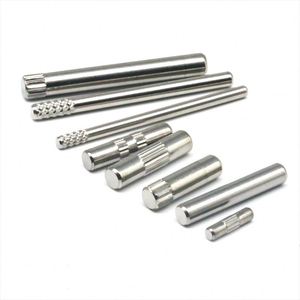 Goupilles moletées en acier inoxydable sur mesure de haute précision, goupilles moletées OEM, goupilles moletées pour tour, goupilles moletées pour meubles - Product Image 2