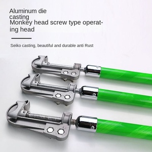 Ensemble de câbles de serrage de terre de tige de terre Portable tige de décharge en T PVC noyau de cuivre solide isolé plastique renforcé de Fiber de verre - Product Image 3