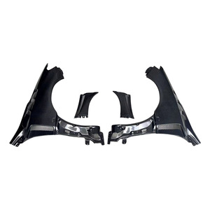 Guardabarros para <span class=keywords><strong>Subaru</strong></span> <span class=keywords><strong>Impreza</strong></span> <span class=keywords><strong>WRX</strong></span> 2015-2021, Fibra de Carbono Real, Guardabarros Delanteros Laterales, Molduras, Kit de Carrocería - Product Image 2