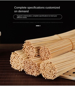 Brochetas <span class=keywords><strong>de</strong></span> Bambú Biodegradables Desechables <span class=keywords><strong>de</strong></span> Alta Calidad <span class=keywords><strong>de</strong></span> 5.0mm*35cm Resistentes al Calor para Barbacoa <span class=keywords><strong>de</strong></span> <span class=keywords><strong>Carne</strong></span> - Product Image 2