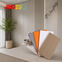 Panneau mural en PVC imitation bois en charbon de bambou certifié 5 mm 8 mm, écologique, pour l'aménagement intérieur, revêtement mural WPC pour la maison